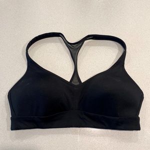Lululemon Black Speed Up Bra High Support C/D Cup (Sz 10)